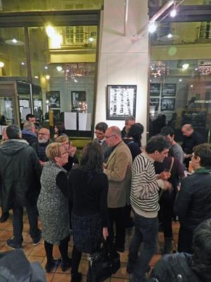 Exposició d'Eugeni Forcano a París