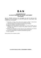 Ban Ple 26 de novembre de 2009