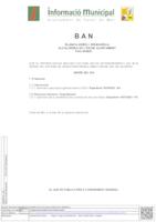 Ban Ple extraordinari 28/01/2021