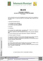 Ban Ple ordinari 29/09/2022