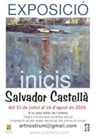 Cartell exposició INICIS de Salvador Castellà