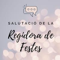 Salutaci Regidora Festes