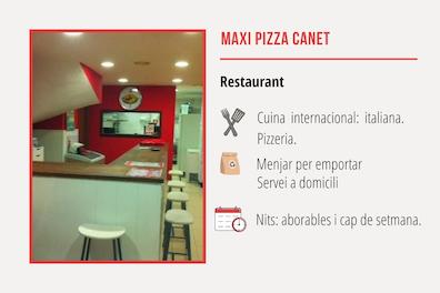maxi pizza canet