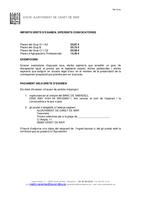 Informaci pagament drets d'exmen - agost 2014