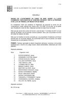 Llista admesos i exclosos locutor per Ràdio Canet