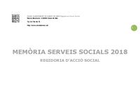 Memria Serveis Socials 2018