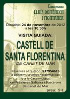 cartell ruta Castell Sta.Florentina