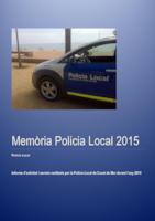 Memria policia local 2015