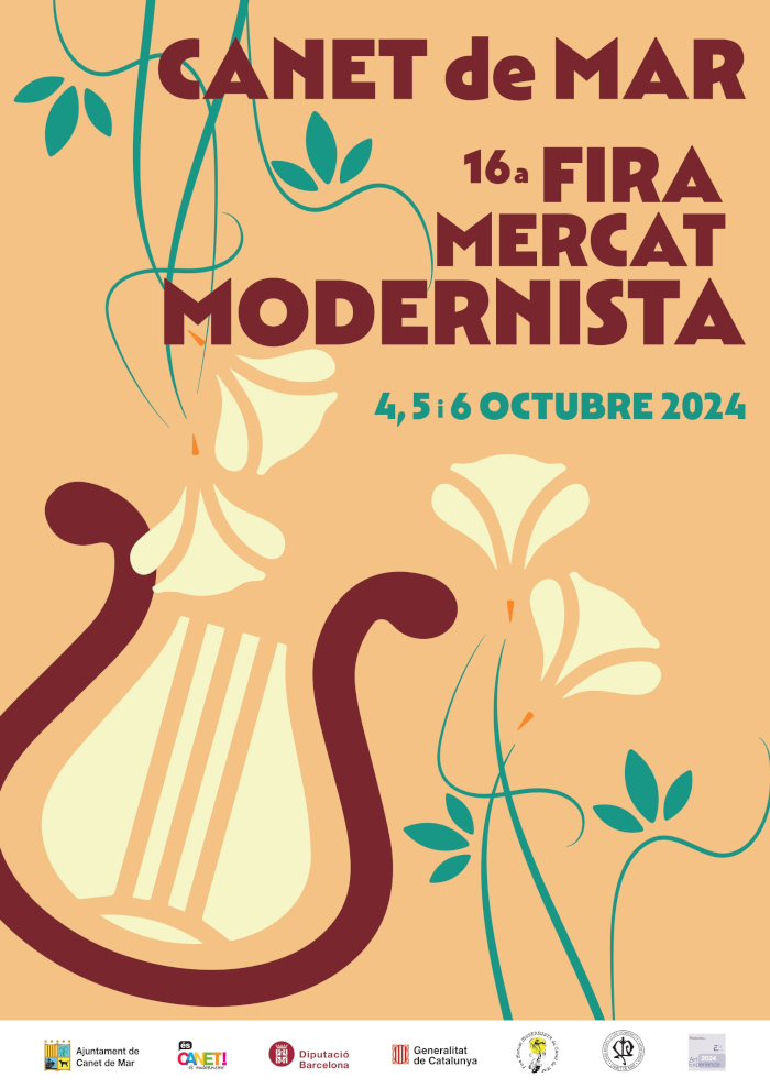 Cartell Fira Modernista 2024